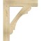 Ekena Millwork Olympic Block Rough Sawn Bracket, Douglas Fir, 4"W x 22"D x 26"H BKT04X22X26OLY05RDF - alternate 4